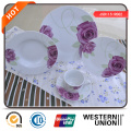 18/20/24/30/47 / 72PCS Assiette en porcelaine